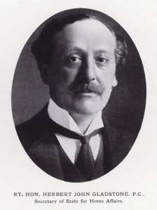 Uomini Prominenti di Londra: Rt Hon Herbert John Gladstone da English Photographer