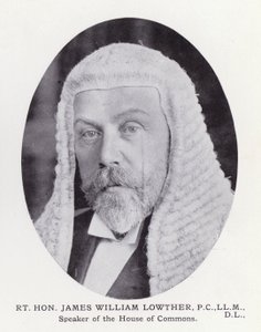Uomini Prominenti di Londra: Rt Hon James William Lowther da English Photographer