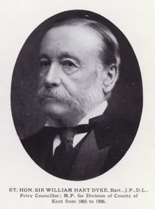 Uomini prominenti di Londra: Rt Hon Sir William Hart Dyke da English Photographer