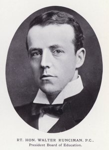 Uomini prominenti di Londra: Rt Hon Walter Runciman da English Photographer