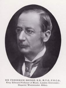 Uomini prominenti di Londra: Sir Frederick Bridge