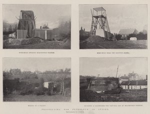 Prospezione per il petrolio nel Sussex da English Photographer