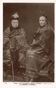 Regina Vittoria, Imperatrice Federico da English Photographer