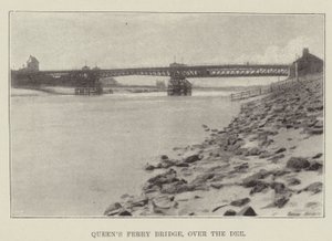 Ponte di Queens Ferry, sul Dee da English Photographer