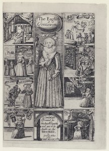 R Brathwait, La gentildonna inglese, M Sparke 1631 da English Photographer