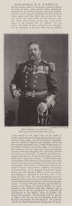 Il retroammiraglio H M Rawson, CB, comandante della spedizione punitiva a Benin da English Photographer