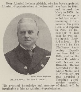 Il retroammiraglio Pelham Aldrich