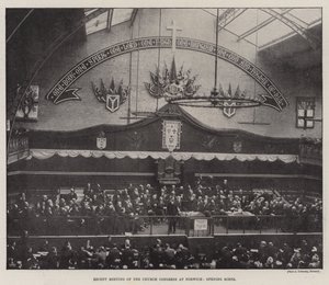 Recenti incontri del Congresso della Chiesa a Norwich, scena di apertura