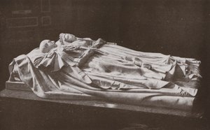 Figure reclinate della Regina Vittoria e del Principe Consorte nel Mausoleo di Frogmore da English Photographer
