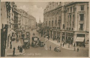 Regent Street, Londra, vista verso nord