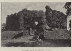 Castello di Restormel, Lostwithiel, Cornovaglia da English Photographer