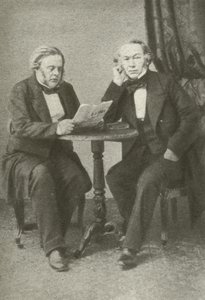 Richard Cobden (sinistra) e John Bright (destra) da English Photographer