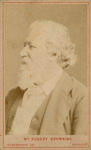 Robert Browning da English Photographer