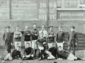 Rosendale Road School: squadra di calcio, 1884