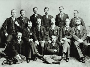 Rosendale Road School: gruppo di insegnanti, 1897