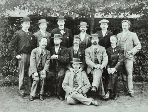 Rosendale Road School: gruppi di insegnanti, 1897