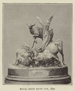 Royal Ascot Hunt Cup, 1891 da English Photographer