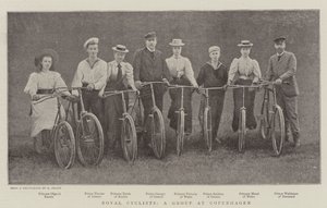 Ciclisti reali, un gruppo a Copenaghen da English Photographer