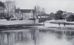 Casa di Rudyard Kipling, Rottingdean (foto b/n) da English Photographer