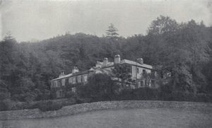 Casa di Ruskin, Brantwood, nella regione dei laghi da English Photographer