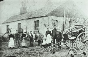 Saint Gothard Road: cottage della fattoria, 1880