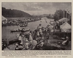 Regata di Saltford, vicino a Clifton, l