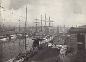 Salthouse Dock, Liverpool, giugno 1897 da English Photographer