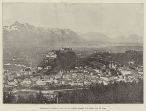 Salisburgo (Austria), la città in cui nacque Mozart, 27 gennaio 1756 da English Photographer