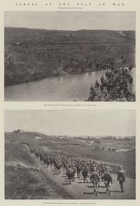 Scene al fronte di guerra