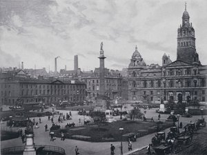 Scozia: Glasgow, George Square da English Photographer