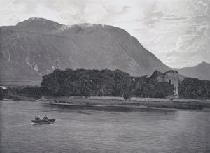 Scozia: Rovine del Castello di Inverlochy, Ben Nevis da English Photographer
