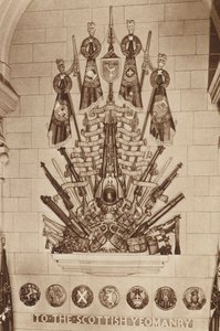 Memoriale Nazionale di Guerra Scozzese: La Cavalleria Scozzese da English Photographer