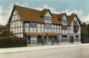 Casa di Shakespeare, Stratford-upon-Avon da English Photographer