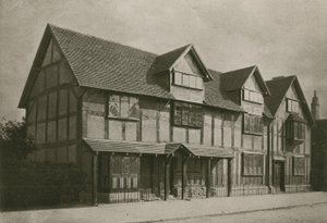 Casa di Shakespeare, Stratford-on-Avon da English Photographer