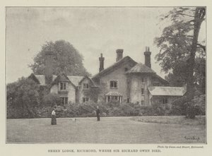 Sheen Lodge, Richmond, dove morì Sir Richard Owen