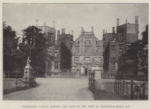 Castello di Sherborne, Dorset, la residenza di Mr John K Wingfield-Digby, MP