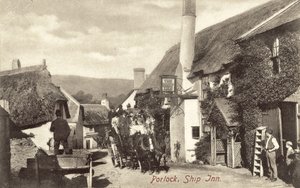 Ship Inn, Porlock da English Photographer