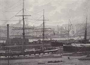 Navigazione sul Clyde, Partick, Glasgow da English Photographer