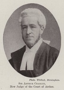 Sir Arthur Charles, nuovo giudice della Corte degli Archi da English Photographer