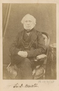 Sir D Brewster da English Photographer