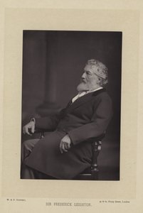 Sir Frederick Leighton da English Photographer