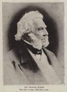 Sir George Burns da English Photographer
