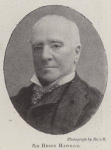 Sir Henry Hawkins da English Photographer