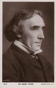 Sir Henry Irving da English Photographer