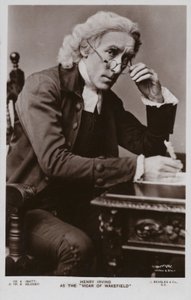 Sir Henry Irving da English Photographer