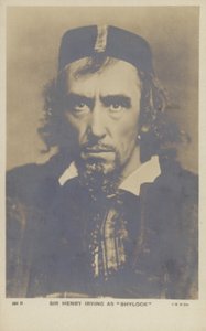 Sir Henry Irving da English Photographer