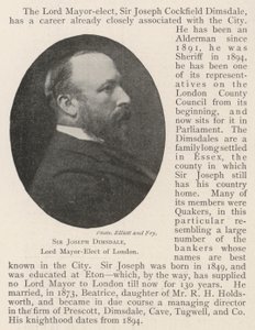 Sir Joseph Dimsdale, sindaco eletto di Londra da English Photographer