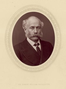 Sir Joseph William Bazalgette da English Photographer