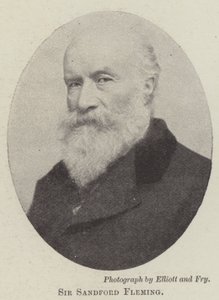 Sir Sandford Fleming da English Photographer