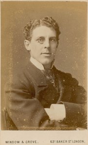 Sir Squire Bancroft da English Photographer